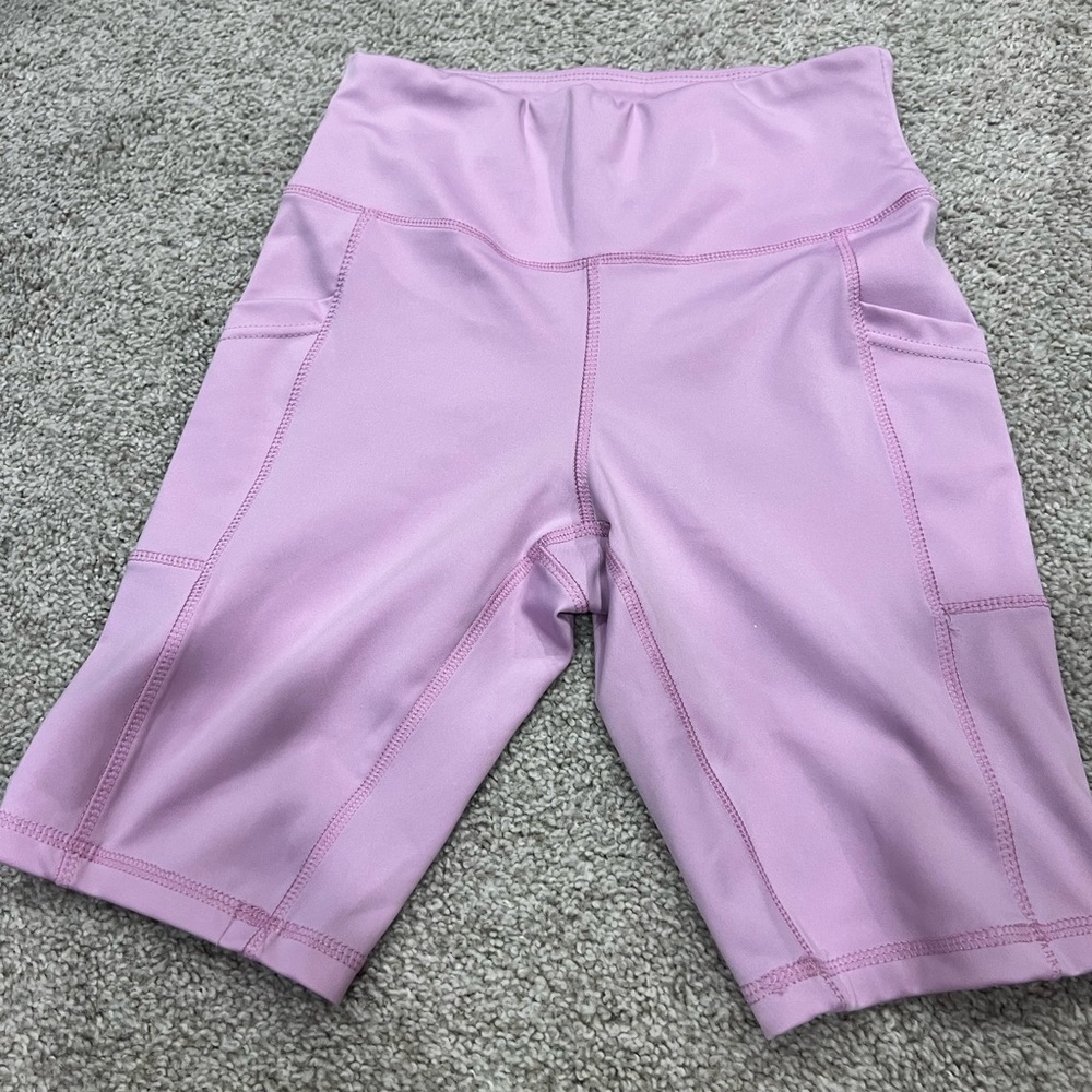 Women's Lavender Bike Shorts